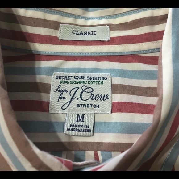 J.CREW MEN’s L/S LIGHTWEIGHT 98% ORGANIC COTTON.GREAT HUES, STYLE,FIT.IMMACULATE - Picture 4 of 4